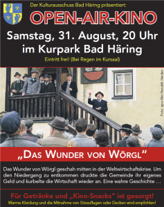 Open Air Kino @ Kurpark Bad Häring